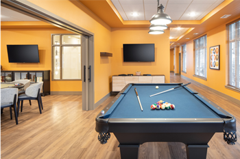 Billiards room